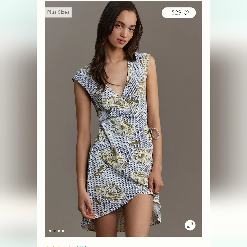 Daily Practice by Anthropologie Montauk V-Neck Dress size medium